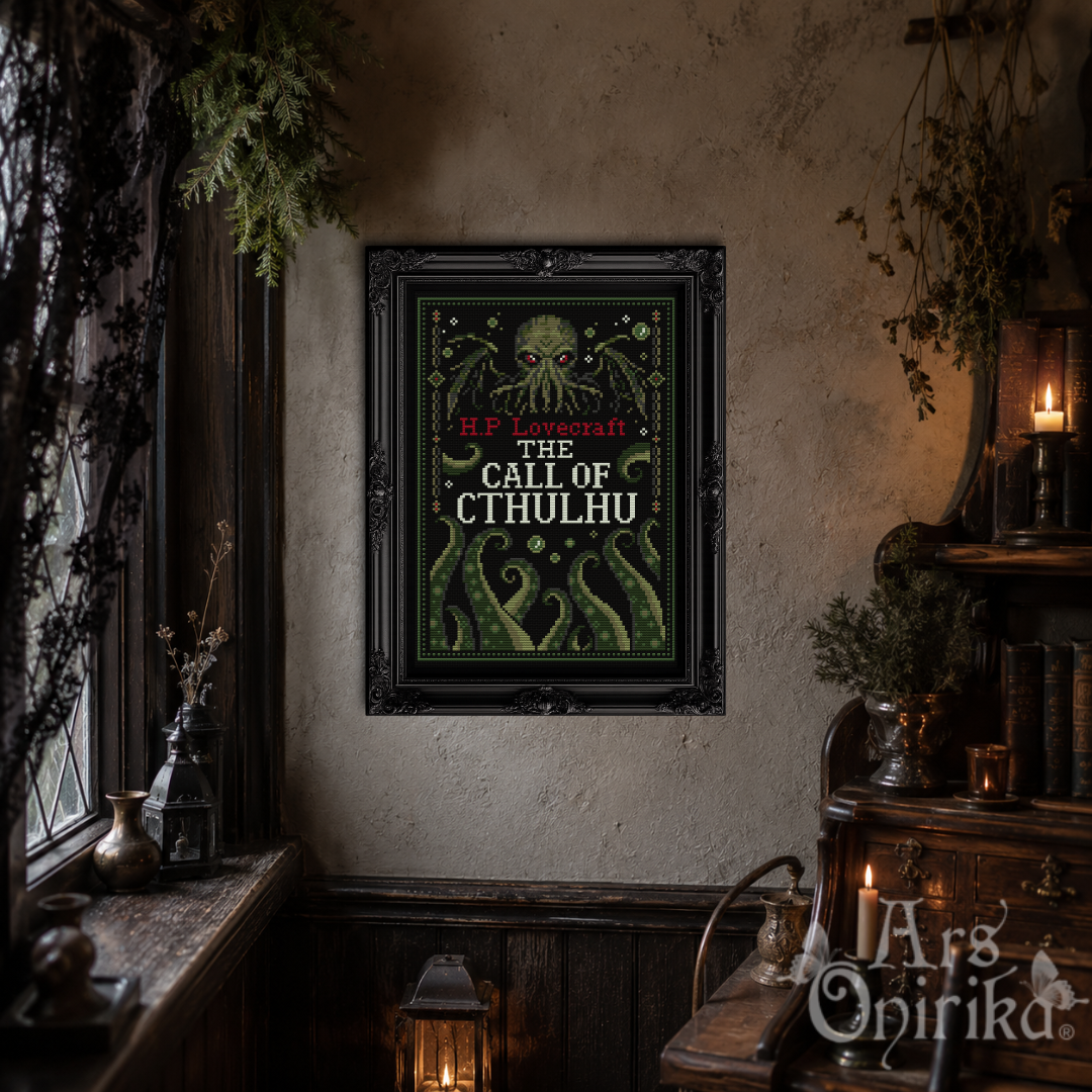 The Call Of Cthulhu - Cross Stitch Pattern