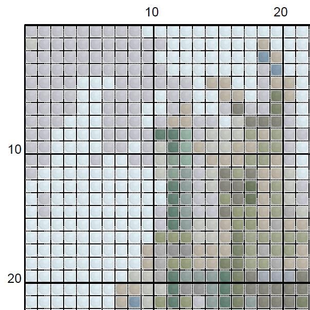 Monet Water Lilies Cross Stitch Pattern - Classic Art (PDF) - ADVANCED LEVEL