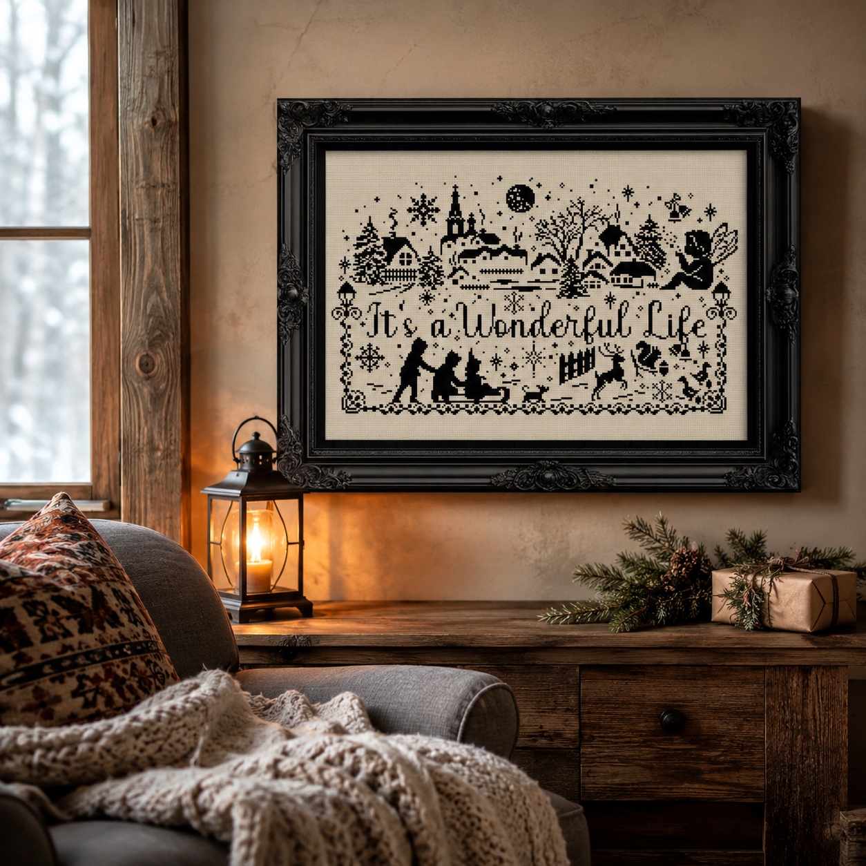 It's A Wonderful Life - Cross Stitch Pattern
