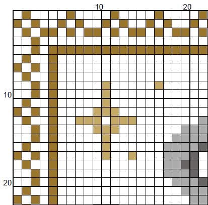 Sherlock Holmes - Cross Stitch Pattern (PDF) - INTERMEDIATE LEVEL