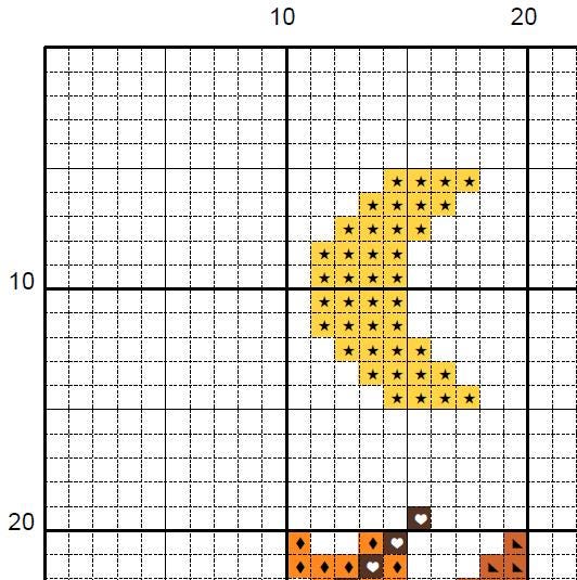 Creepy Pumpkin Club Cross Stitch Pattern – Halloween Gothic Design (PDF) - EASY LEVEL