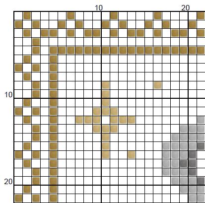 Sherlock Holmes - Cross Stitch Pattern (PDF) - INTERMEDIATE LEVEL