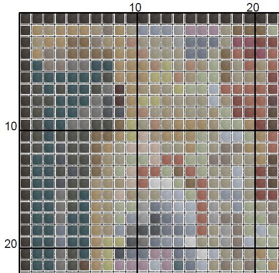 Christine de Pizan Cross Stitch Pattern - Medieval Art (PDF) - ADVANCED LEVEL