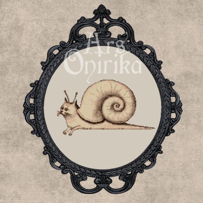 Medieval Bestiary Bundle – 6 Cross Stitch Patterns (PDF) - EASY LEVEL