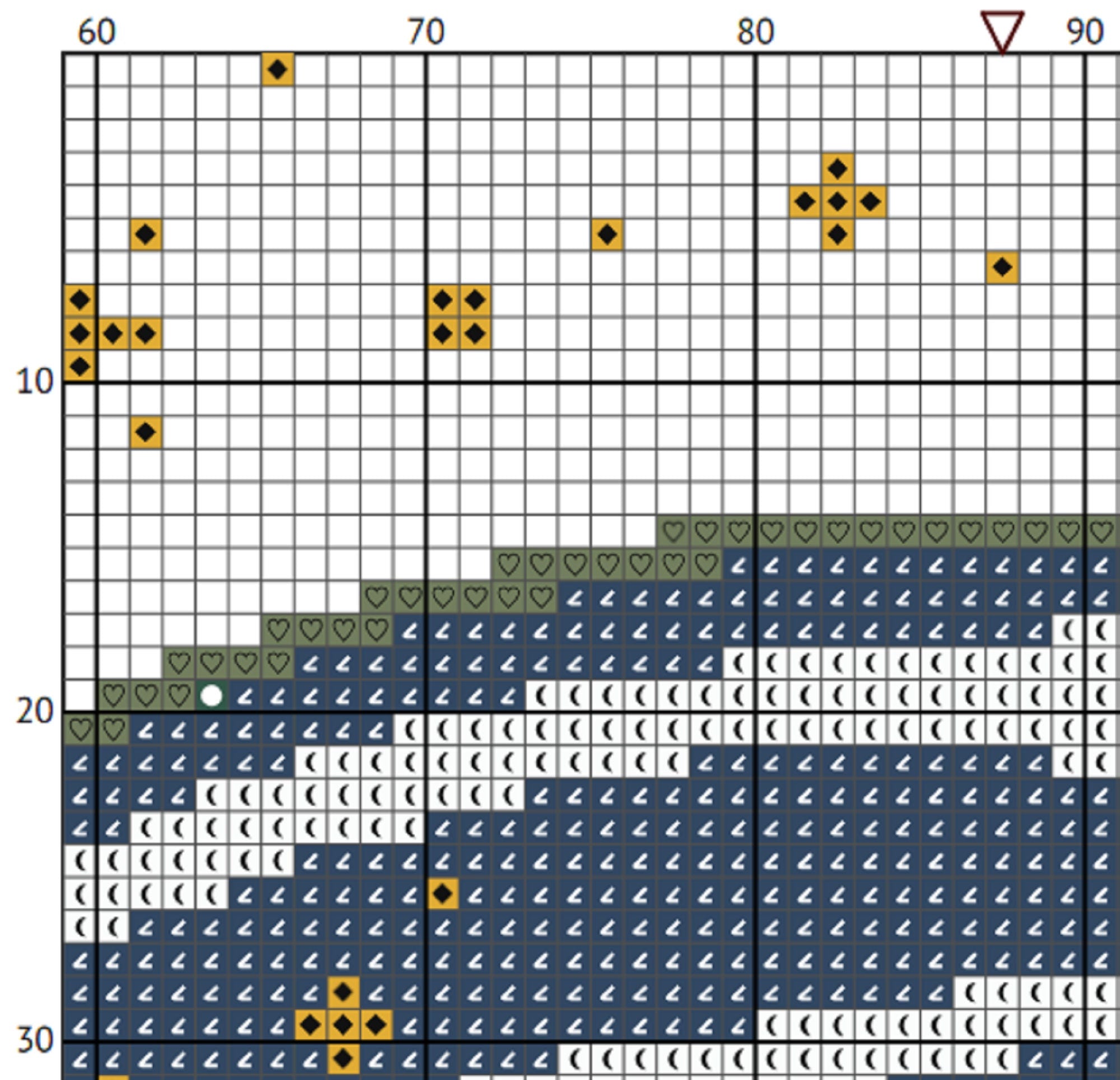 Magic Train Cross Stitch Pattern (PDF) – Wizard Fantasy Embroidery - INTERMEDIATE LEVEL